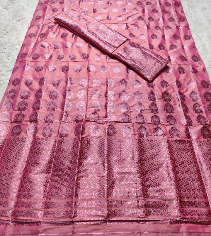 Colouring Jari Mix Set Mekhela Sador