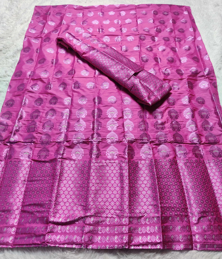 Colouring Jari Mix Set Mekhela Sador