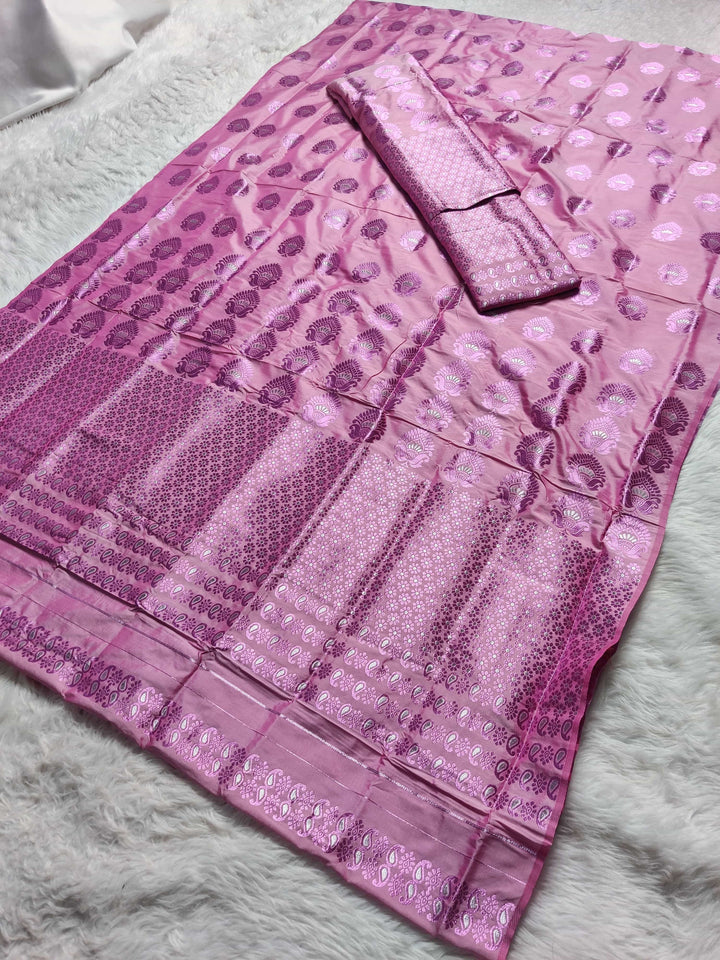 Colouring Jari Mix Set Mekhela Sador