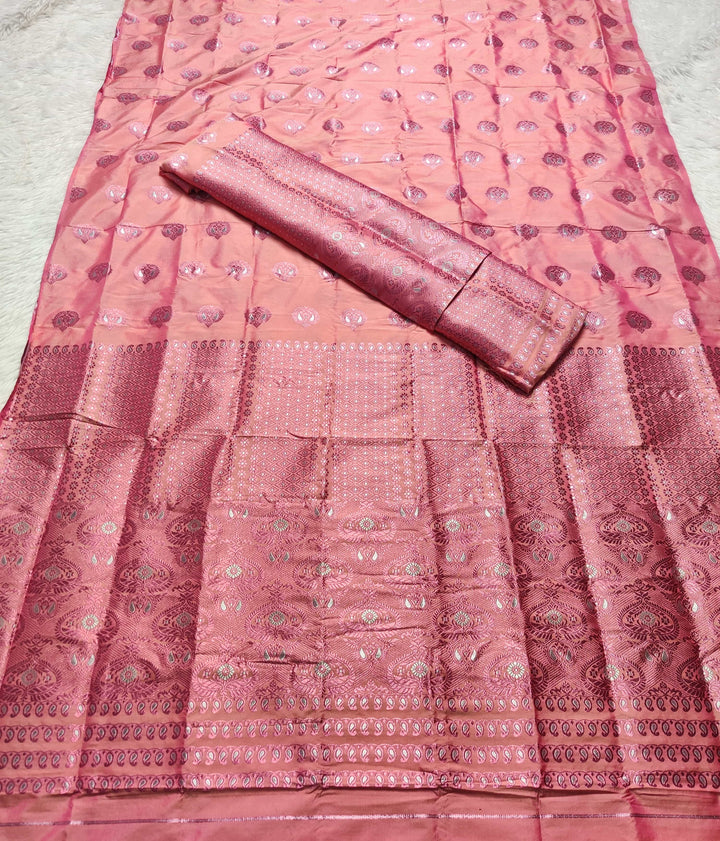 Colouring Jari Mix Set Mekhela Sador