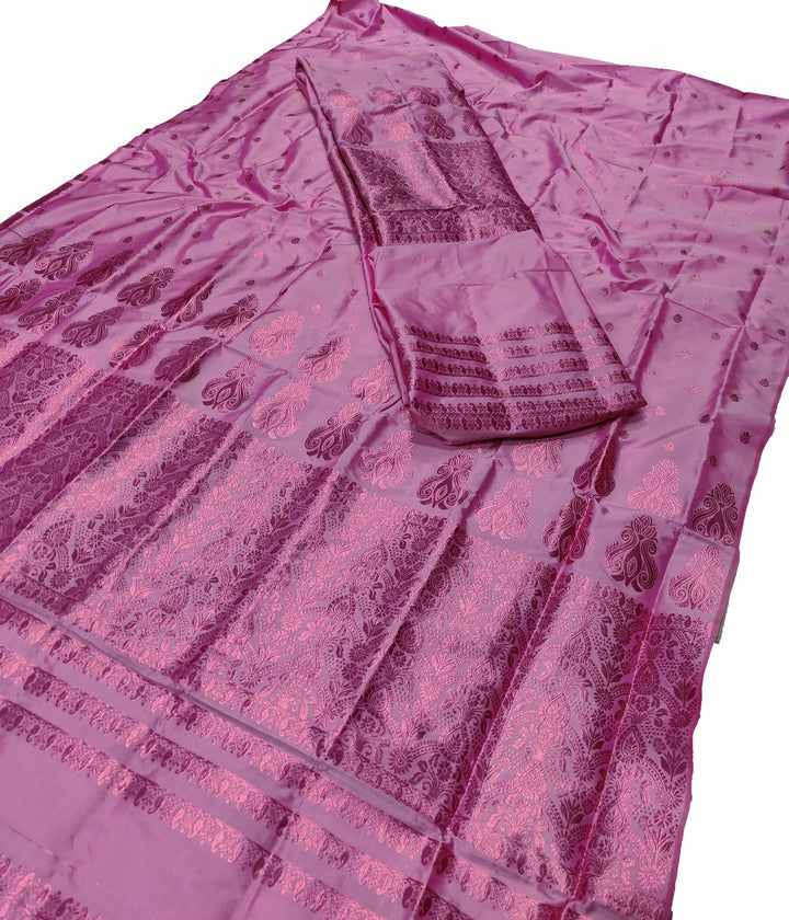 Colouring Jari Mix Set Mekhela Sador