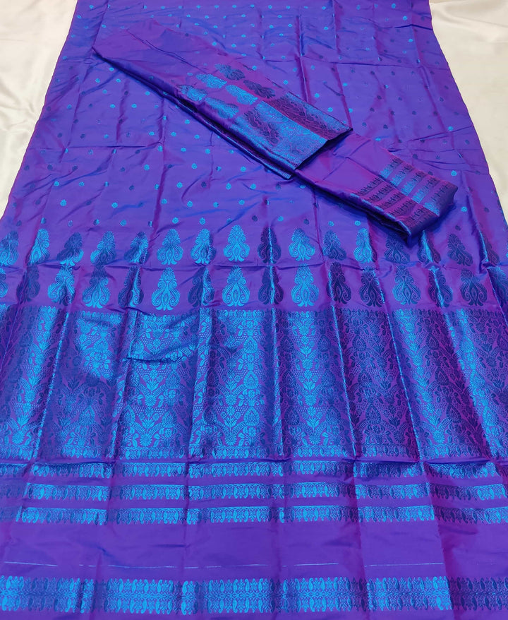 Colouring Jari Mix Set Mekhela Sador