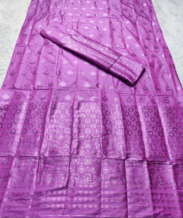 Colouring Jari Mix Set Mekhela Sador