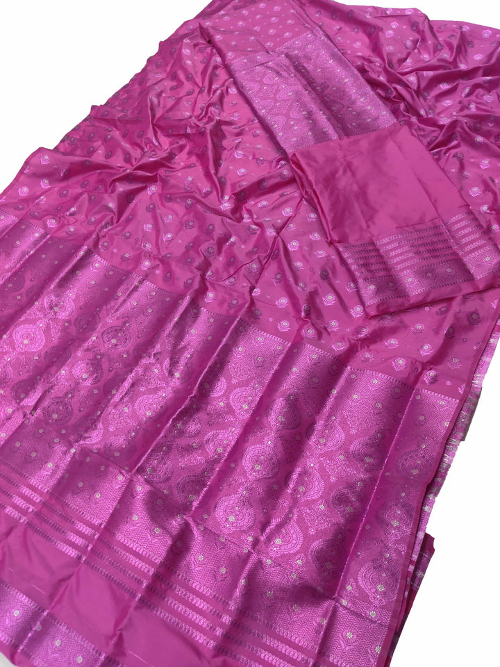Colouring Jari Mix Set Mekhela Sador