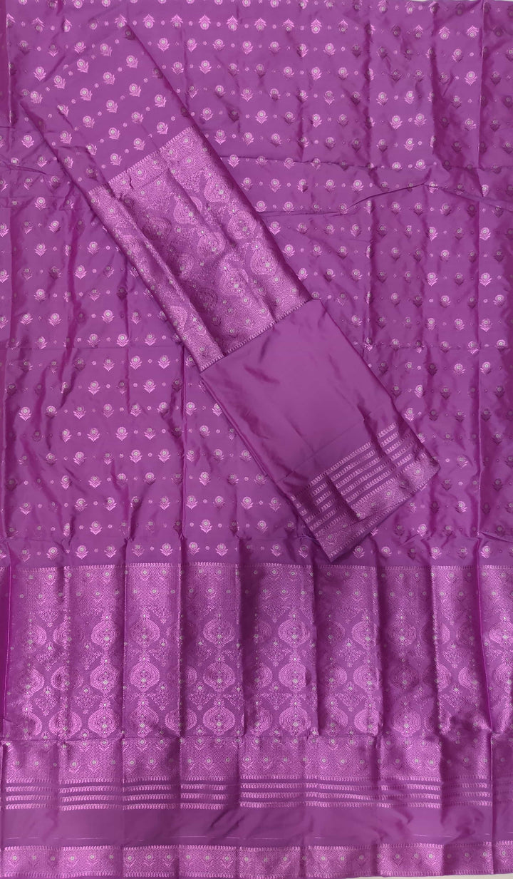 Colouring Jari Mix Set Mekhela Sador