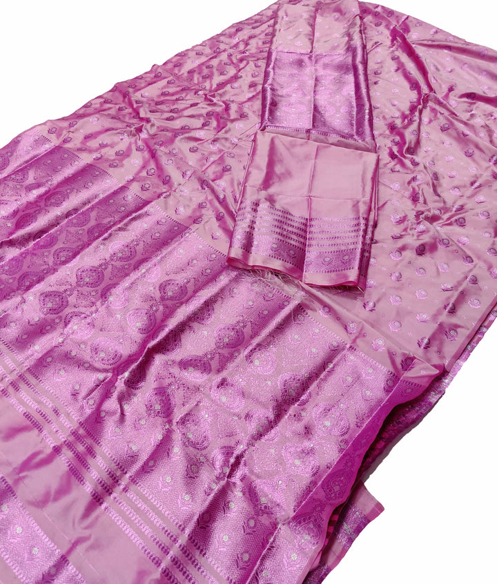Colouring Jari Mix Set Mekhela Sador
