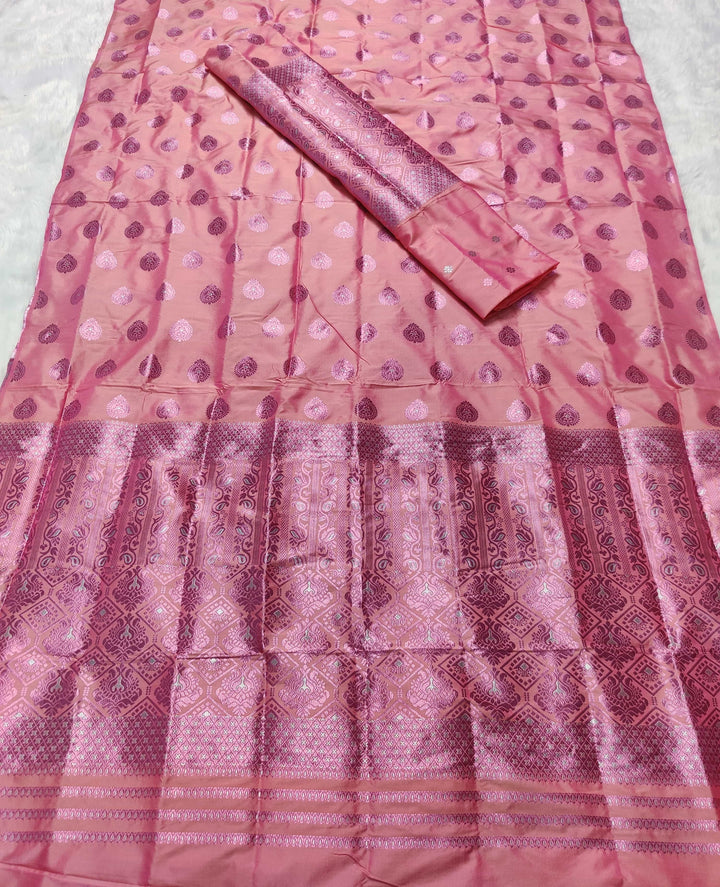 Colouring Jari Mix Set Mekhela Sador
