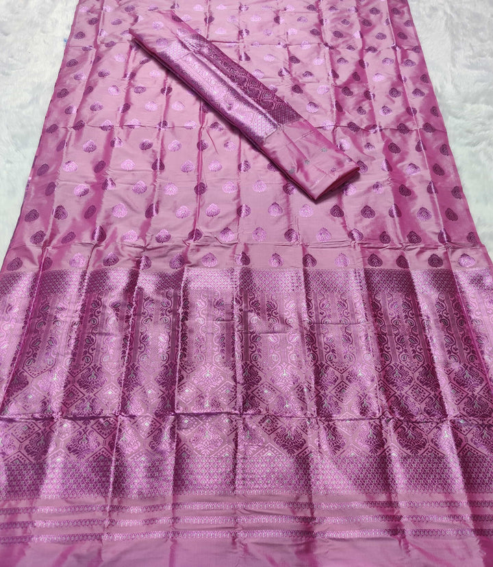 Colouring Jari Mix Set Mekhela Sador