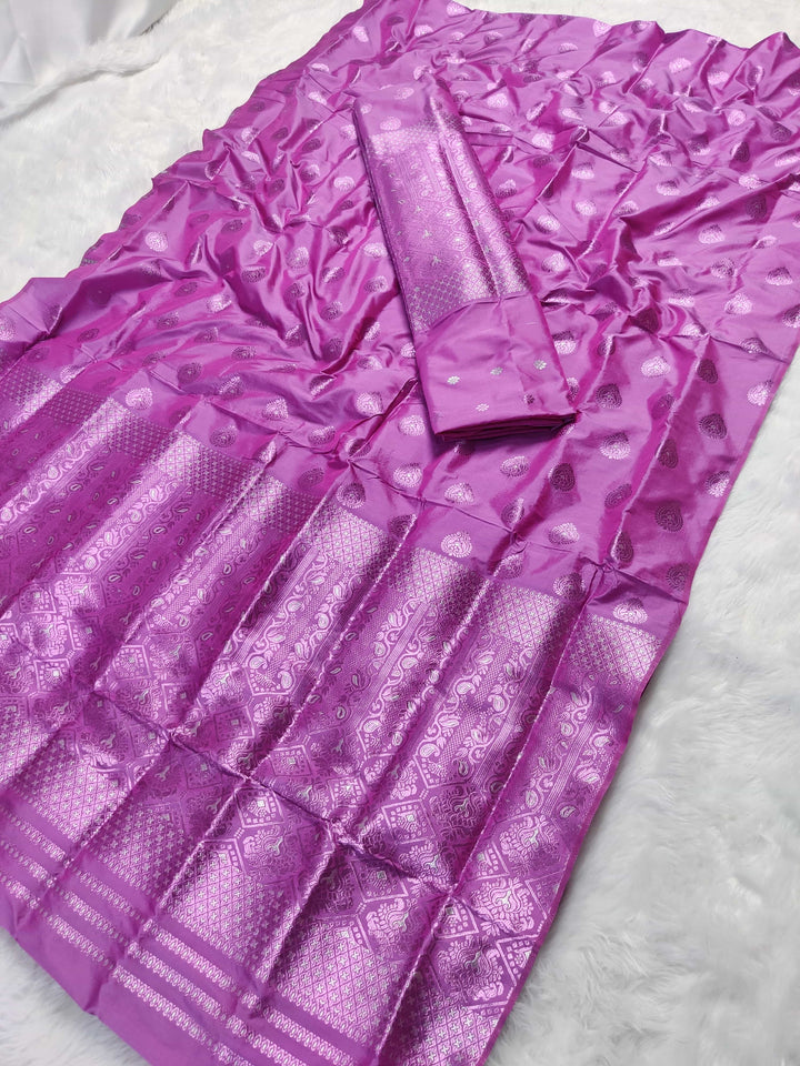 Colouring Jari Mix Set Mekhela Sador