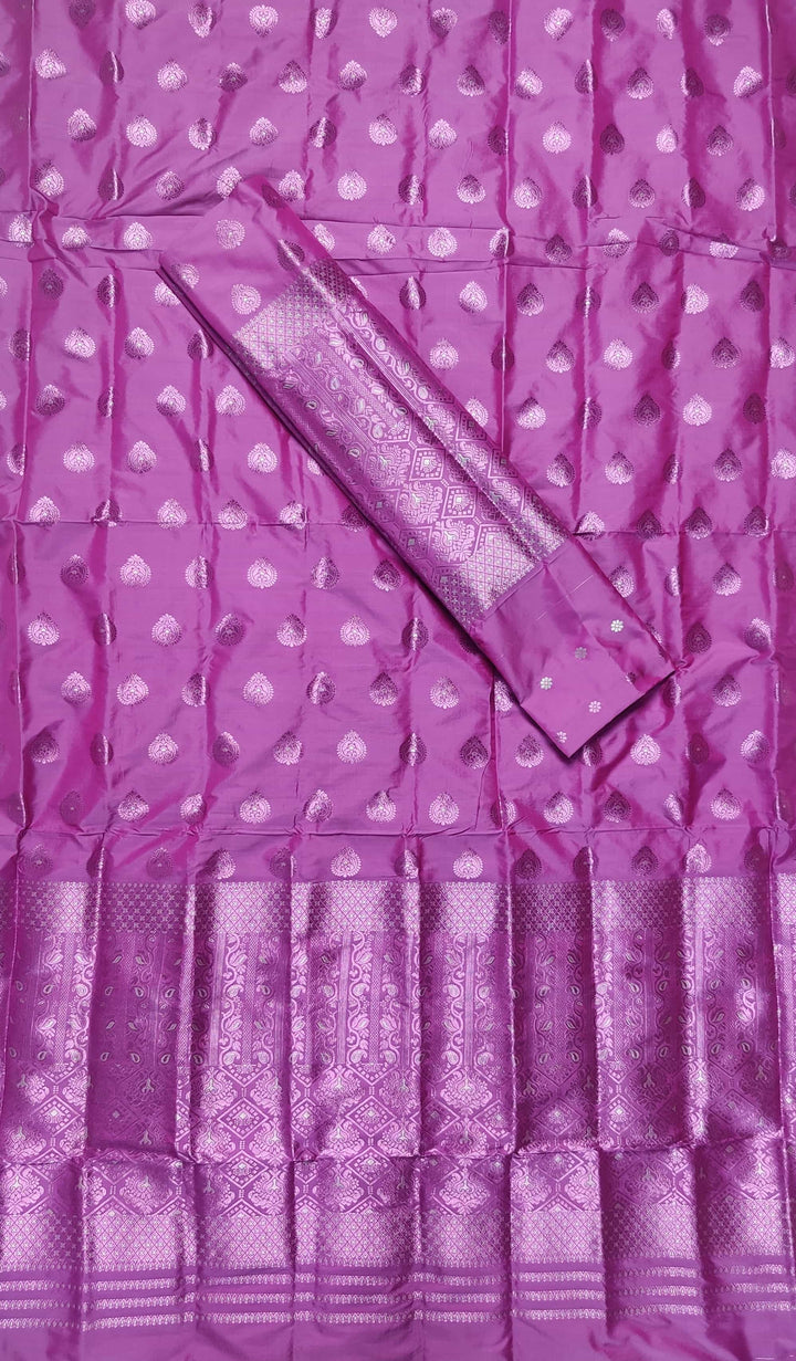 Colouring Jari Mix Set Mekhela Sador
