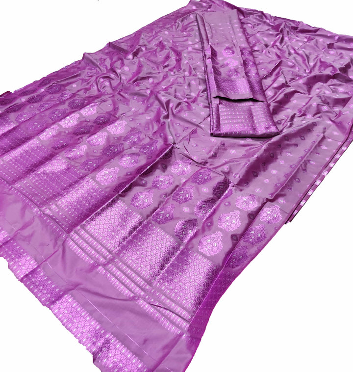 ৰং কৰা গুনা মিক্স ছেট মেখলা চাদৰ