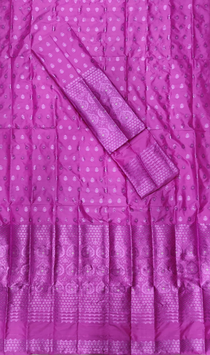 Colouring Jari Mix Set Mekhela Sador