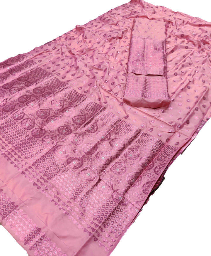 Colouring Jari Mix Set Mekhela Sador
