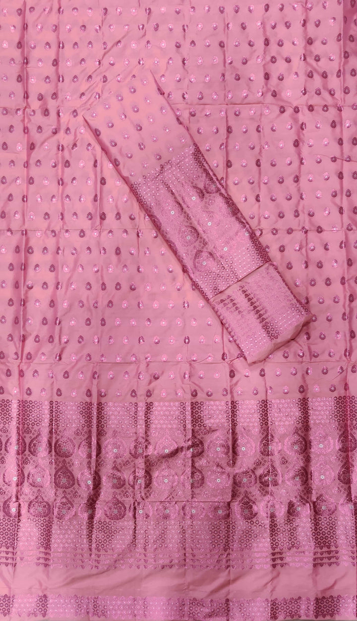 Colouring Jari Mix Set Mekhela Sador