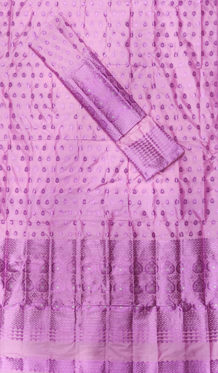 Colouring Jari Mix Set Mekhela Sador