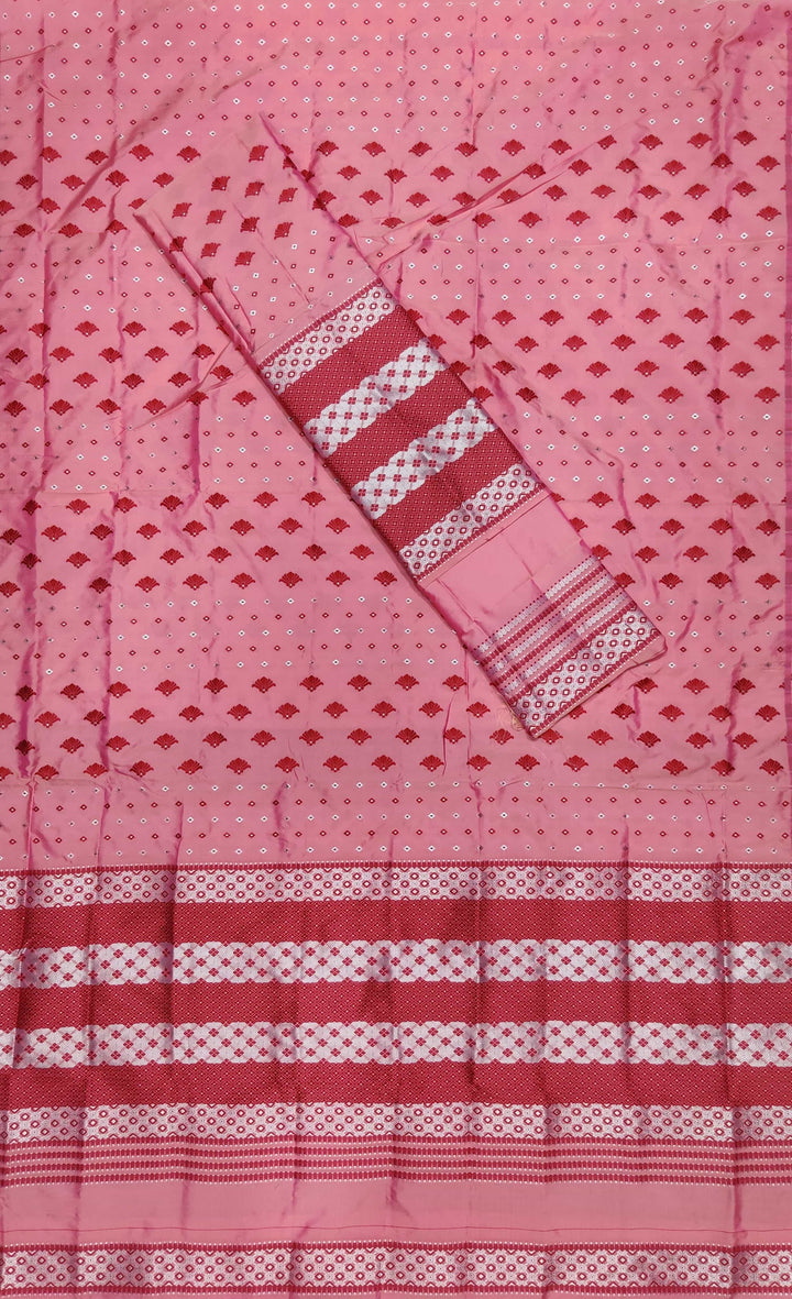সূতাৰ- কাম (Dhaga-Work) মিক্স ছেট মেখলা চাদৰ