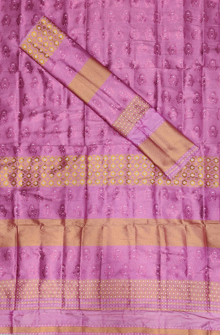 Colouring Jari Bedsheet Mix Set Mekhela Sador