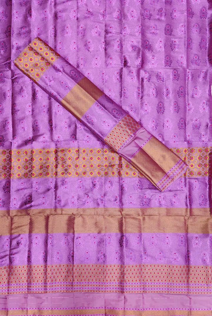 Colouring Jari Bedsheet Mix Set Mekhela Sador