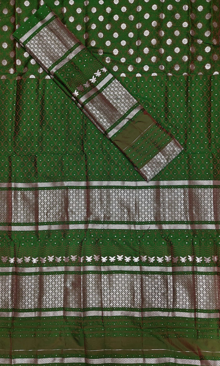সূতাৰ- কাম (Dhaga-Work) মিক্স ছেট মেখলা চাদৰ