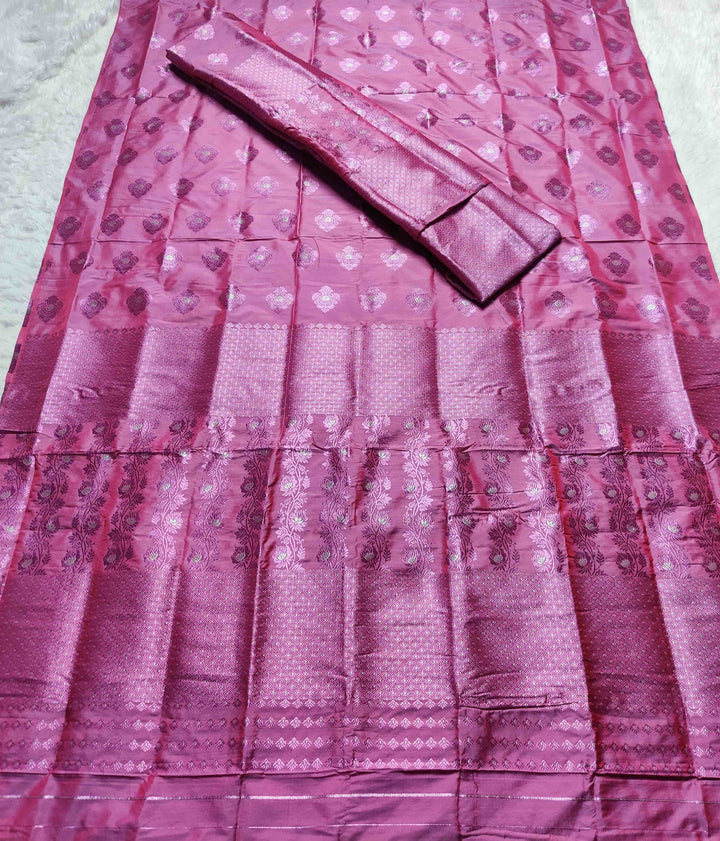 Colouring Jari Mix Set Mekhela Sador