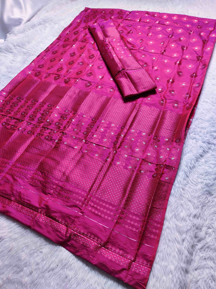 Colouring Jari Mix Set Mekhela Sador