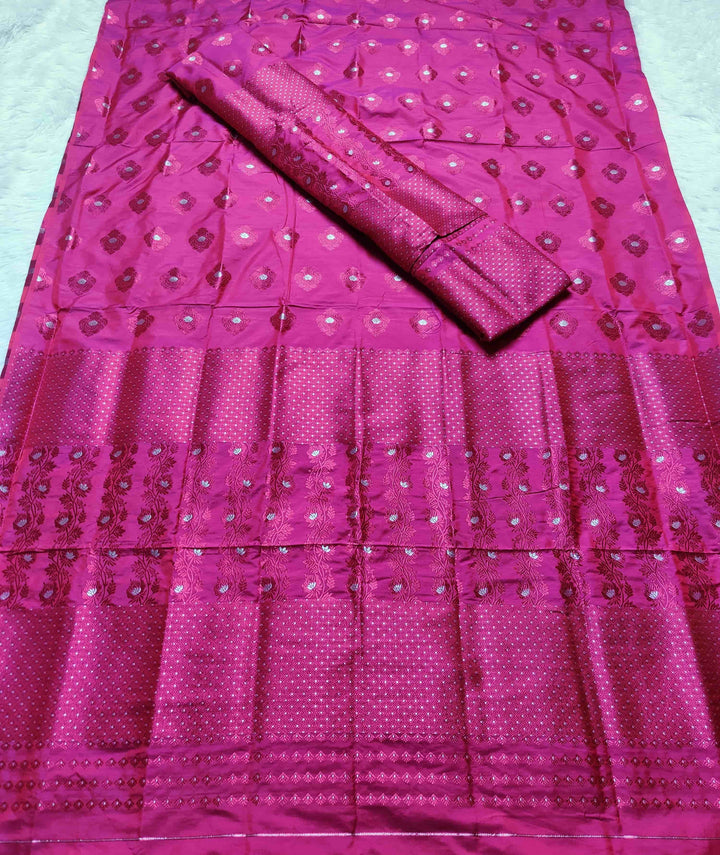 Colouring Jari Mix Set Mekhela Sador