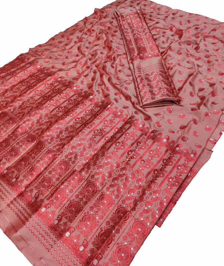 Colouring Jari Mix Set Mekhela Sador