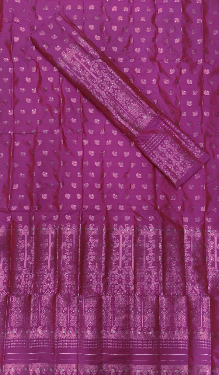 Colouring Jari Mix Set Mekhela Sador