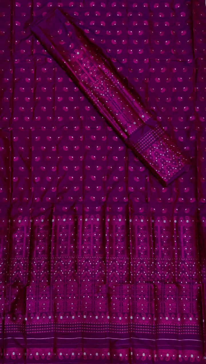 Colouring Jari Mix Set Mekhela Sador