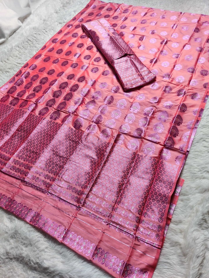 Colouring Jari Mix Set Mekhela Sador