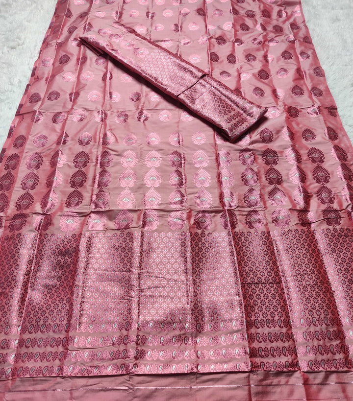 Colouring Jari Mix Set Mekhela Sador