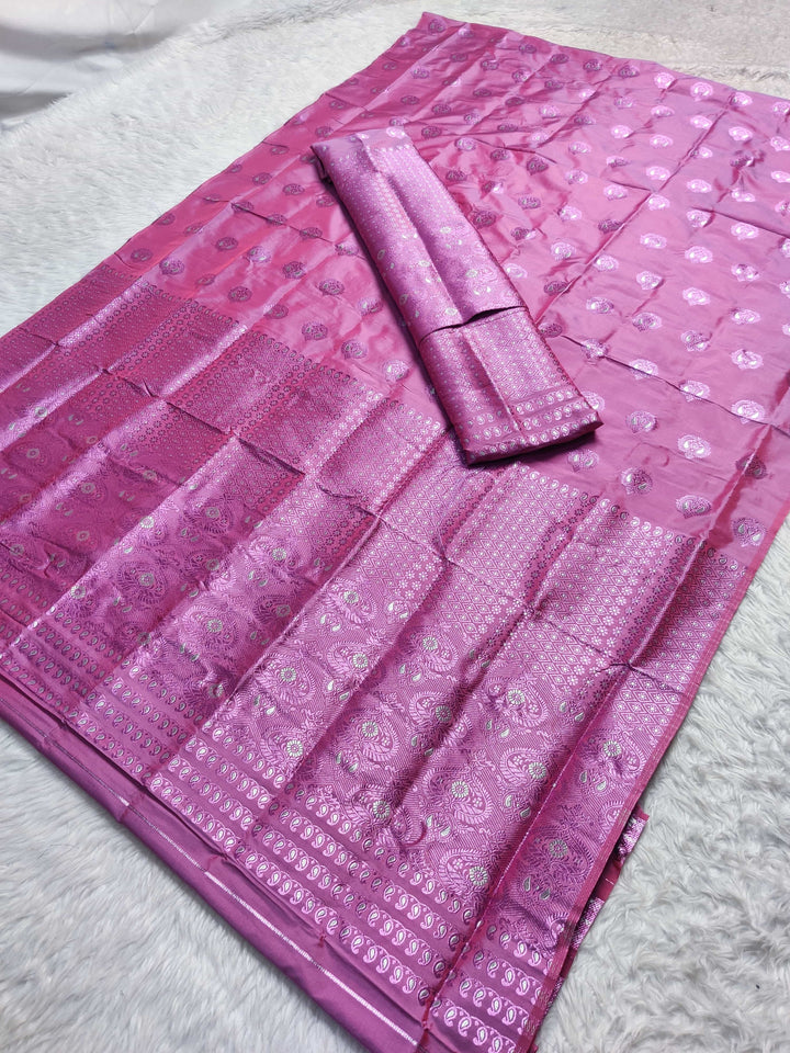 Colouring Jari Mix Set Mekhela Sador