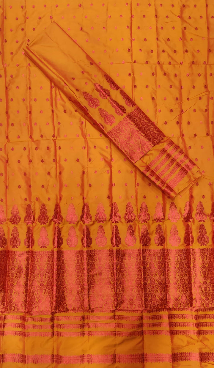 Colouring Jari Mix Set Mekhela Sador