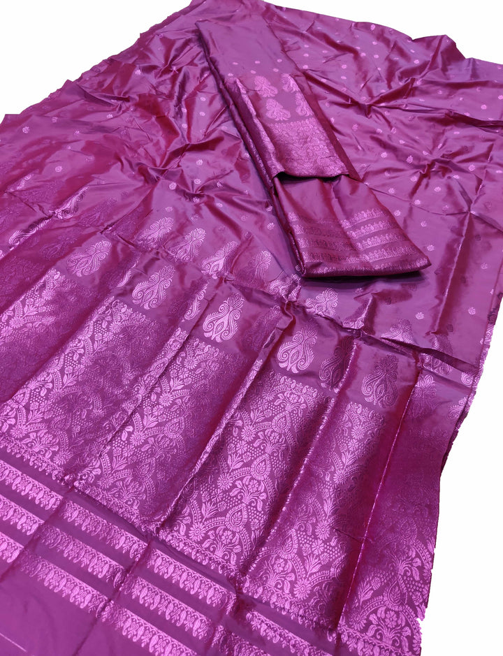 Colouring Jari Mix Set Mekhela Sador