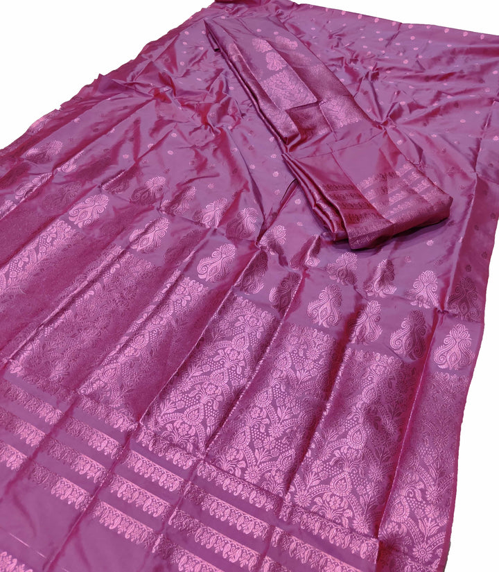Colouring Jari Mix Set Mekhela Sador