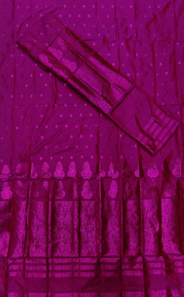 Colouring Jari Mix Set Mekhela Sador