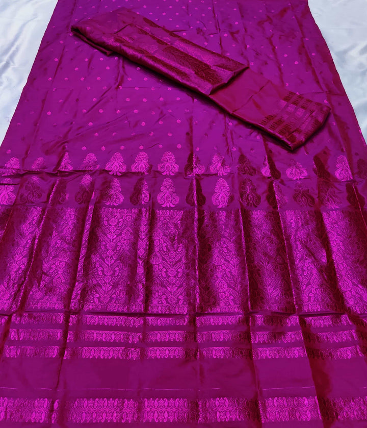 Colouring Jari Mix Set Mekhela Sador
