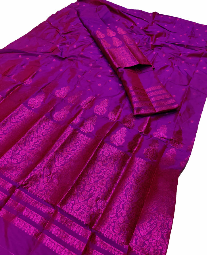 Colouring Jari Mix Set Mekhela Sador