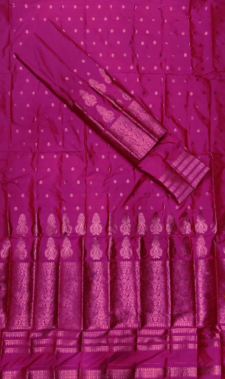 Colouring Jari Mix Set Mekhela Sador