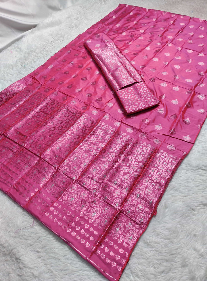 Colouring Jari Mix Set Mekhela Sador