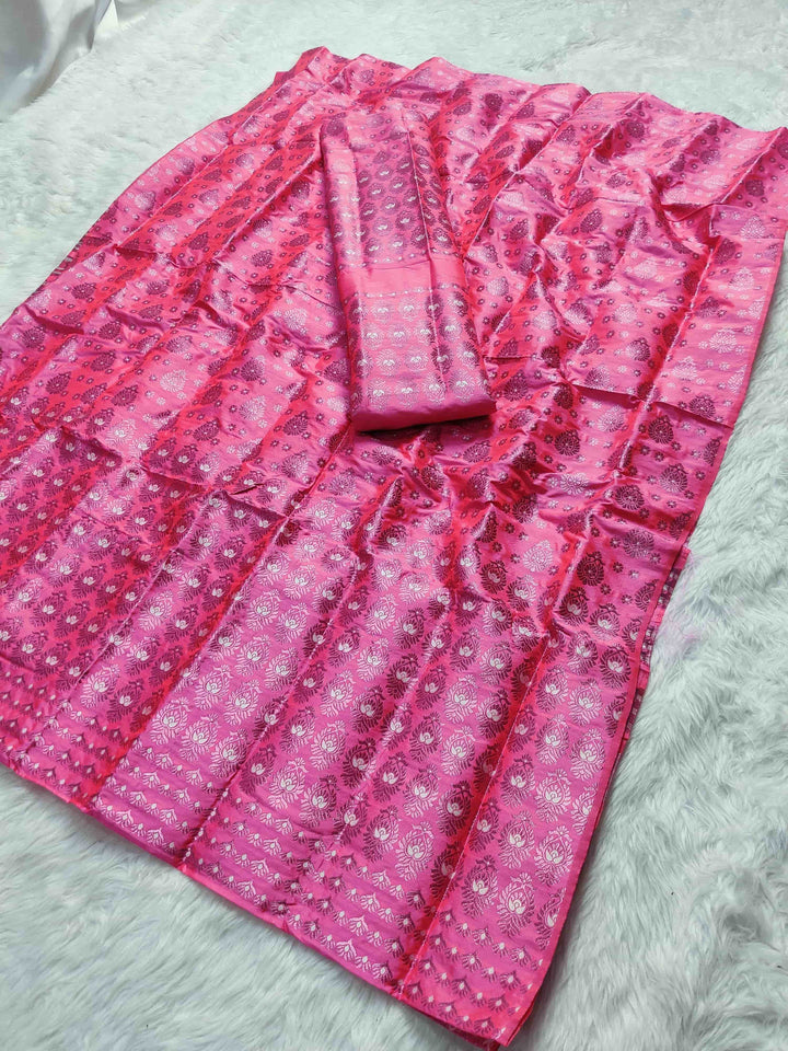 Colouring Jari Mix Set Mekhela Sador