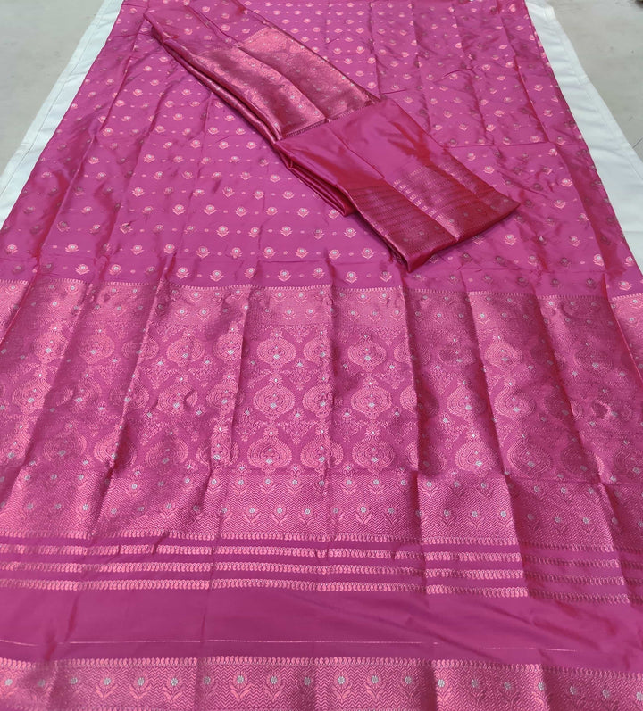 Colouring Jari Mix Set Mekhela Sador