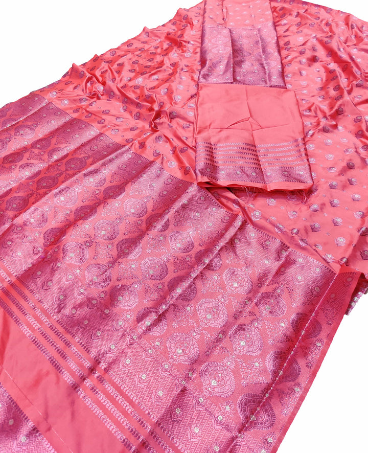 Colouring Jari Mix Set Mekhela Sador