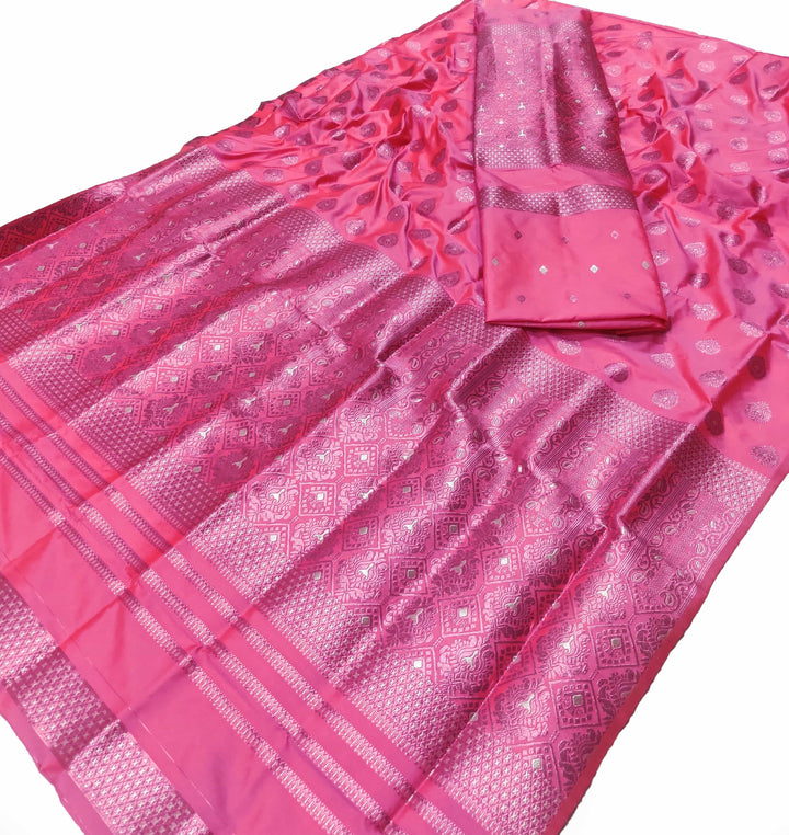 Colouring Jari Mix Set Mekhela Sador