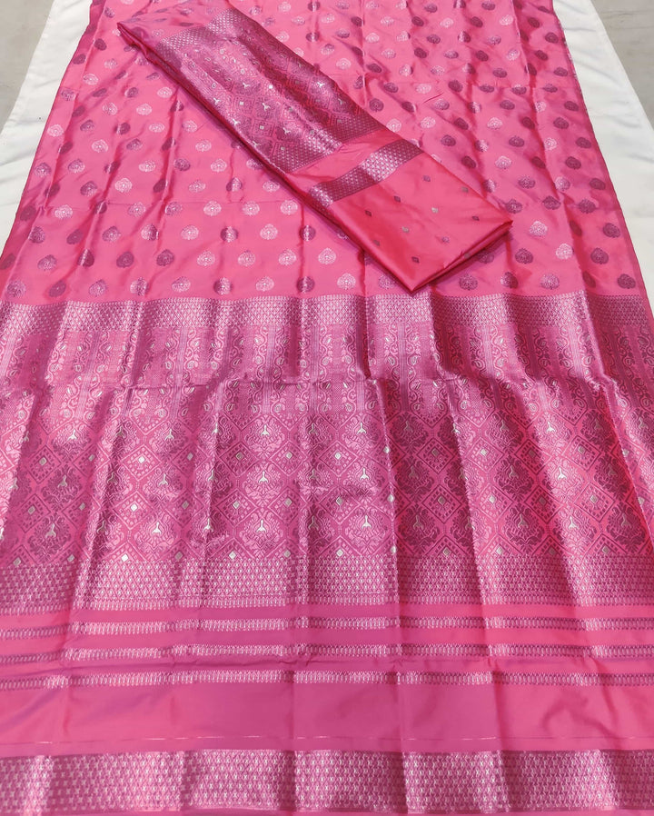 Colouring Jari Mix Set Mekhela Sador