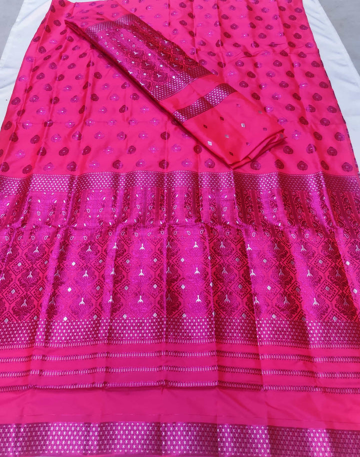 Colouring Jari Mix Set Mekhela Sador