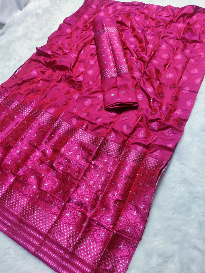 Colouring Jari Mix Set Mekhela Sador