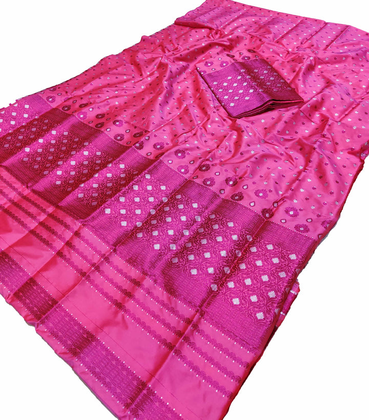 Colouring Jari Mix Set Mekhela Sador
