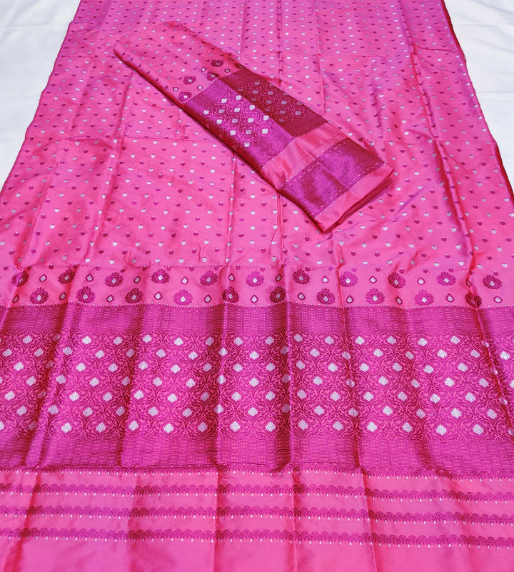 Colouring Jari Mix Set Mekhela Sador