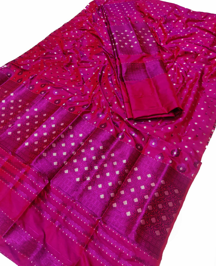 Colouring Jari Mix Set Mekhela Sador